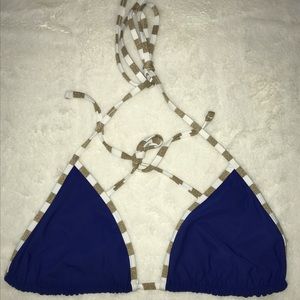 Triangle swimsuit top